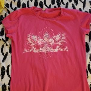 Pink New Orleans T-shirt